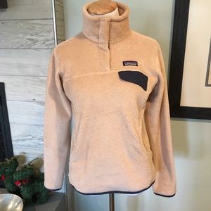 Pale Pink Patagonia Re-Tool Jacket